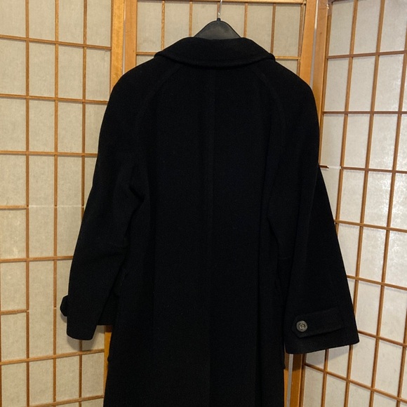 Accento by Marzotto black wool coat - Picture 2 of 10